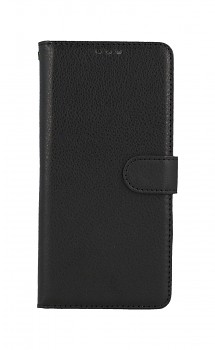 Knížkové pouzdro na Xiaomi Redmi 10 5G černé s přezkou